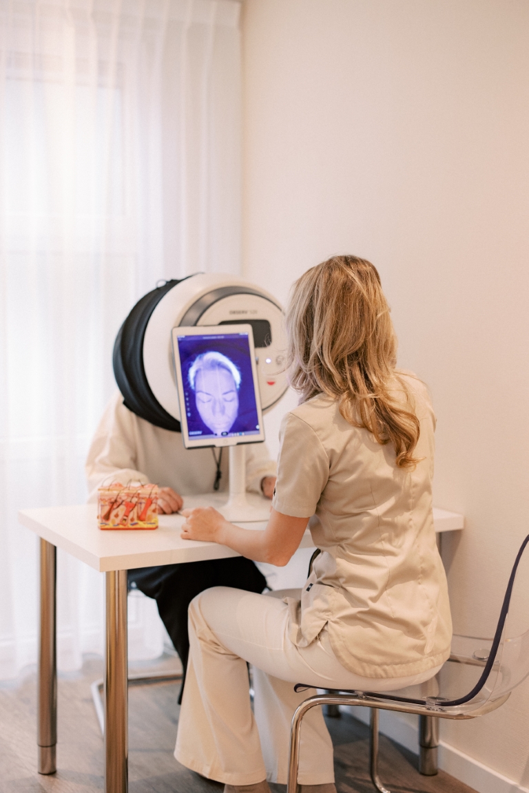 Huidanalyse Sandra Cosmetics